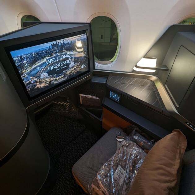 Business Class Flight